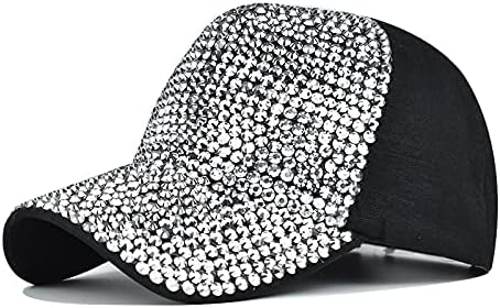 Front Engraved Rhinestone Cap