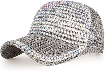 Fully Engraved Rhinestone Cap